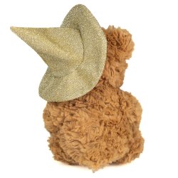 Teddy Hermann - Bamse med græskar 20 cm - Halloween