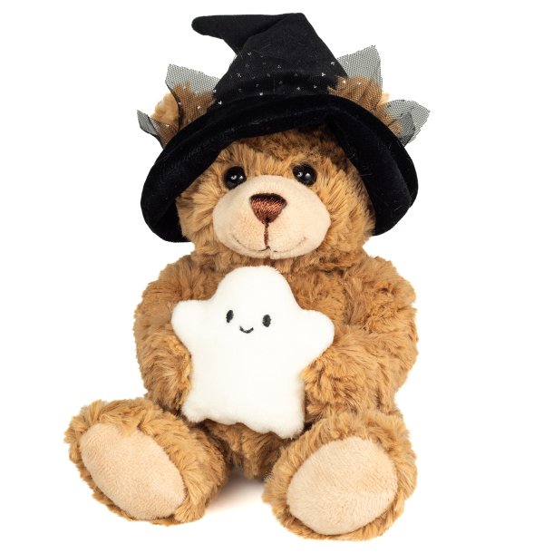 Teddy Hermann - Bamse med spøgelse 20 cm - Halloween