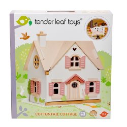Tender Leaf - Dukkehus med m&#248;bler - Cottontail cottage
