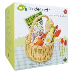Tender Leaf - Flettet kurv med varer