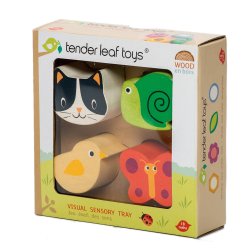 Tender Leaf - Puslespil 4 brk med f&#248;ledyr