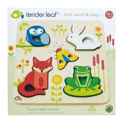 Tender Leaf - Puslespil 5 brk med tekstur