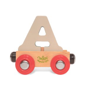 Vilac - Togvogn med bogstav A