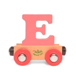 Vilac - Togvogn med bogstav E