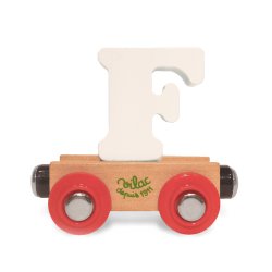 Vilac - Togvogn med bogstav F