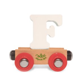 Vilac - Togvogn med bogstav F