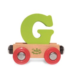Vilac - Togvogn med bogstav G