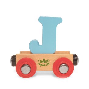 Vilac - Togvogn med bogstav J