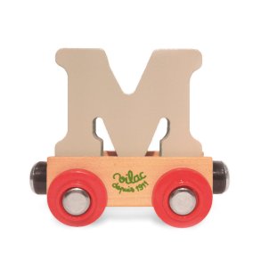 Vilac - Togvogn med bogstav M
