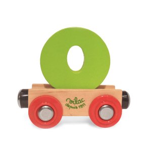 Vilac - Togvogn med bogstav O
