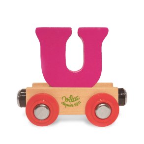 Vilac - Togvogn med bogstav U