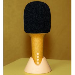 Lalarma - Glitter Grove mikrofon - Guld