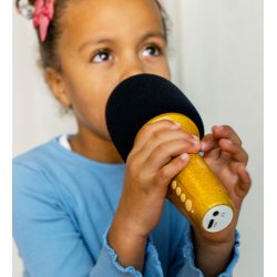 Lalarma - Glitter Grove mikrofon - Guld