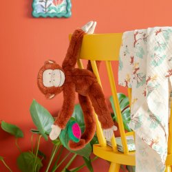 Moulin Roty - Aktititetstøjdyr - Aben Mochica 38 cm - La forêt Mawa