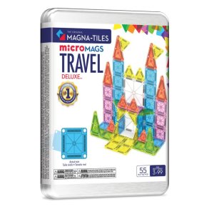 Magna-Tiles -  micromags Deluxe rejsesæt 55 pcs