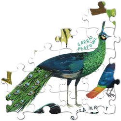 eeBoo - Puslespil 1000 brk - A Rainbow World