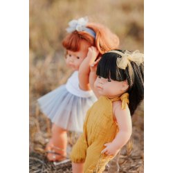 Miniland - Dukke - Asiatisk pige - 38 cm