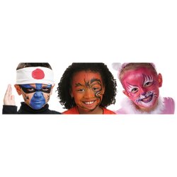 Grim&#39;tout - Teatersminke 9 farver - Karneval