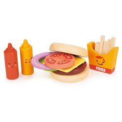 Mentari - Stort Burger Set