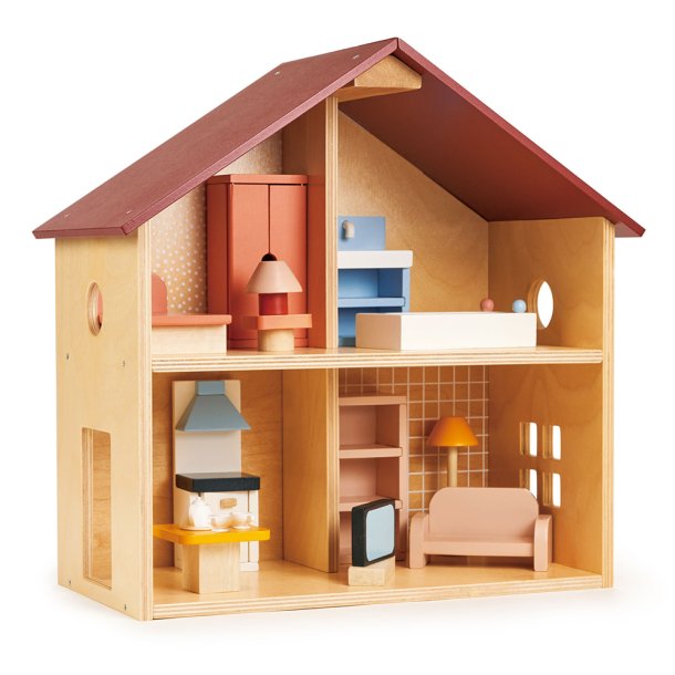Mentari - Dukkehus med m&#248;bler - Poppets House