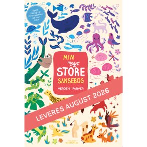 Forlaget ROOM2PLAY - Min meget store sansebog - Verden i farver