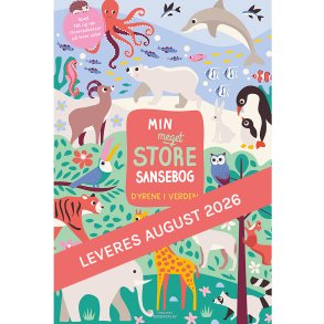 Forlaget ROOM2PLAY - Min meget store sansebog - Dyrene i verden