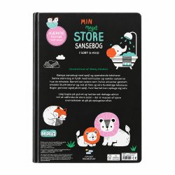 Forlaget ROOM2PLAY - Min meget store sansebog - I sort &amp; hvid