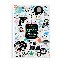Forlaget ROOM2PLAY - Min meget store sansebog - I sort &amp; hvid